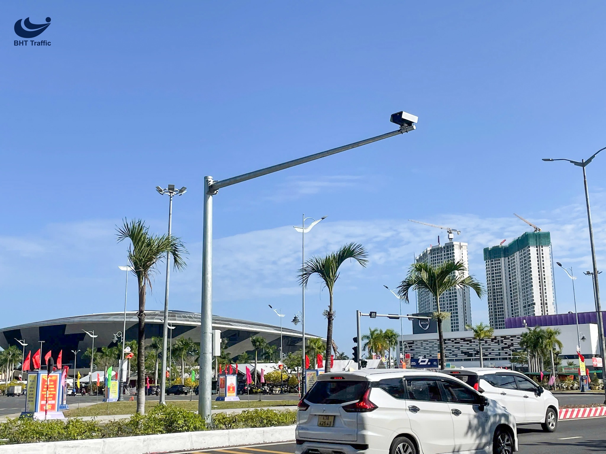 Trụ Camera BHT Phủ Sóng Các Tuyến Đường Đà Nẵng: Hoàn Thiện Hạ Tầng Giám Sát Đô Thị Hiện Đại